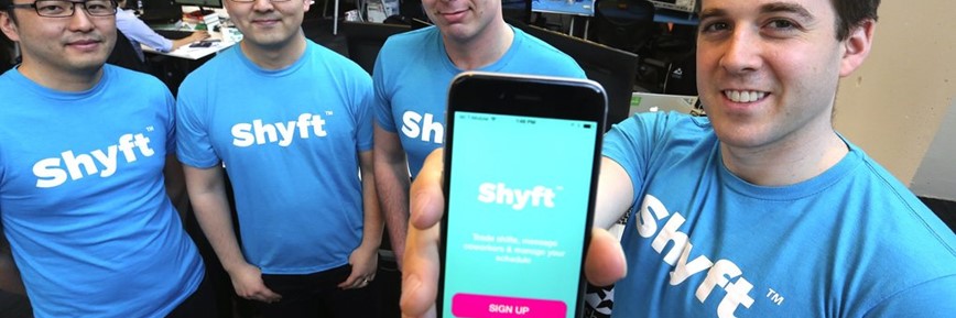 Swapping shifts with Shyft mobile app